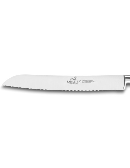Faca de cozinha para pão Sabatier 20cm Aço inoxidável ideal forjado em latão