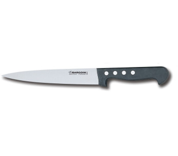 Faca de sangrar clássica de 20 cm 4 rebites Bargoin