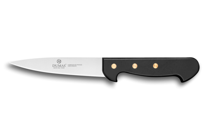 32 Dumas Affil roestvrij staal 13cm Steekmes 3 klinknagels handvat