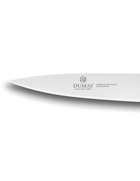 Stechmesser 32 Dumas Affil Edelstahl 13cm Griff 3 Nieten