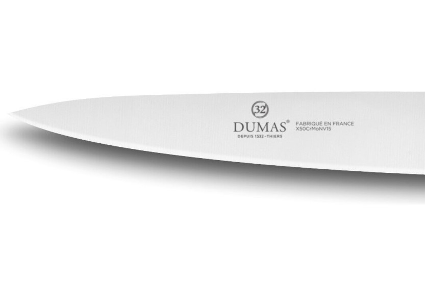 32 Dumas Affil Stickkniv i rostfritt stål 15cm 3 nitar handtag