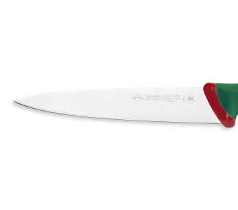 Couteau à saigner professionnel SANELLI Premana lame 22cm manche vert 2