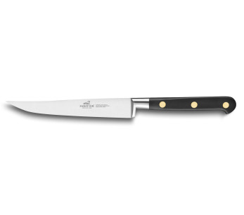 Cuchillo chuletero Ideal SABATIER 100% forjado remaches de latón liso 13cm