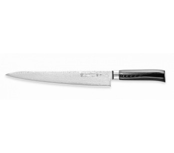 Tamahagane Kyoto japanilainen Viipalointiveitsi 27cm VG5 damascusteräksestä valmistettu terä