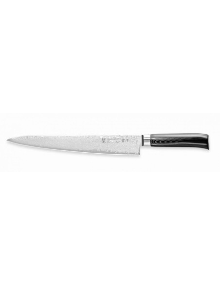Tamahagane Kyoto japanilainen Viipalointiveitsi 27cm VG5 damascusteräksestä valmistettu terä
