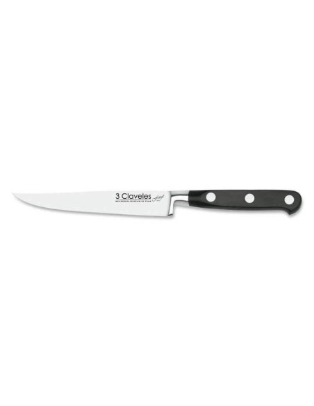 Steakmesser 12cm geschmiedet 3 Claveles Edelstahl