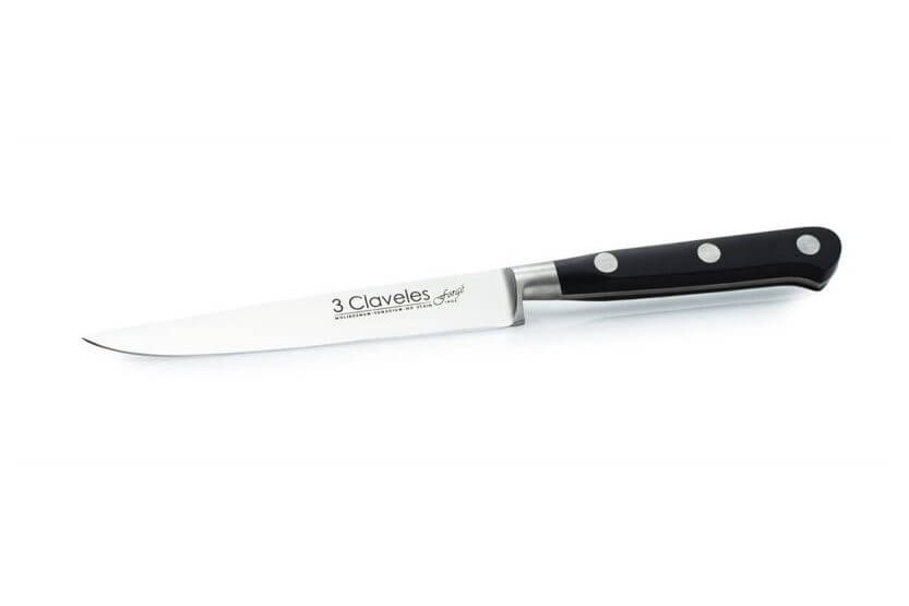 Steakmesser 12cm geschmiedet 3 Claveles Edelstahl