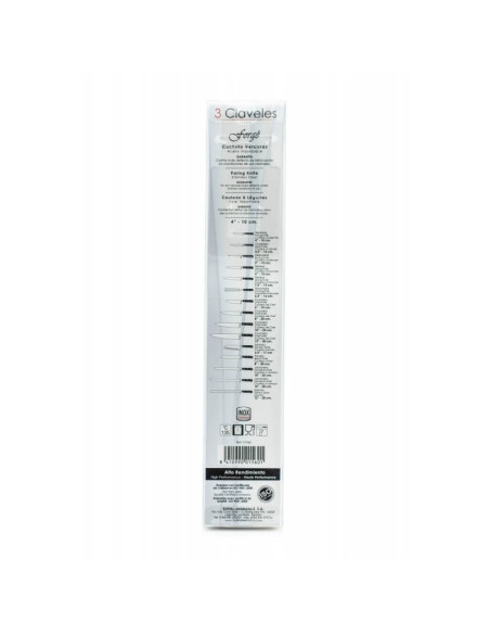 Steakmesser 12cm geschmiedet 3 Claveles Edelstahl