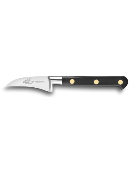Faca de bico de pássaro Sabatier 6cm Aço inoxidável ideal latão forjado