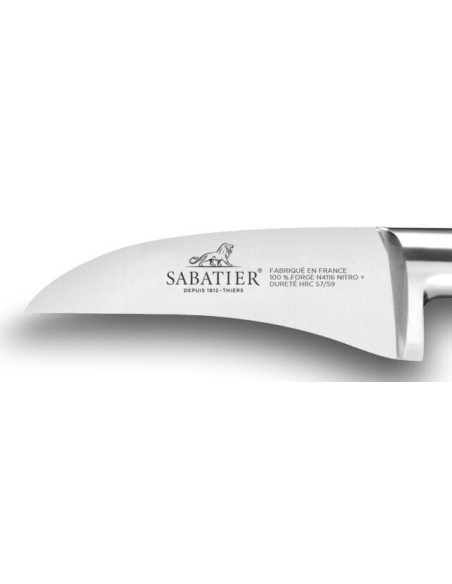 Faca de bico de pássaro Sabatier 6cm Aço inoxidável ideal latão forjado