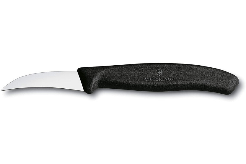 Swissclassic Victorinox sort fuglenæbskniv 6 cm