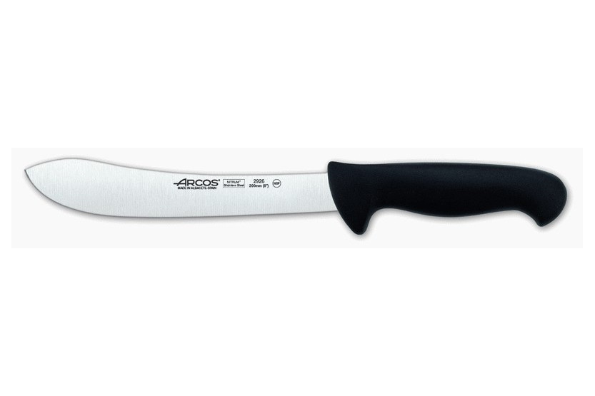Slakterkniv buet 20 cm Nitrum Arcos 2900 stål