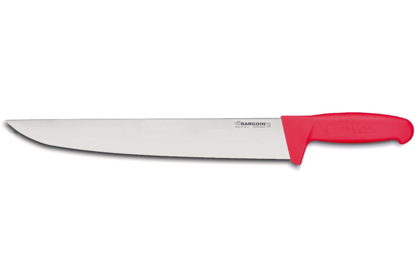 Fischer HACCP professioneel slagersmes 35cm rood handvat