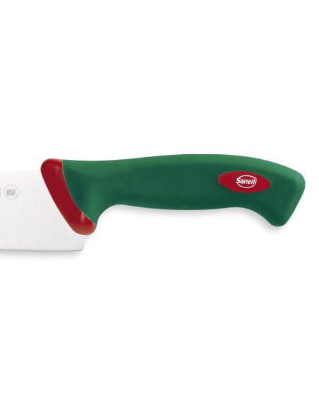 Professionelles Fleischermesser SANELLI Premana Klinge 33cm grüner Griff
