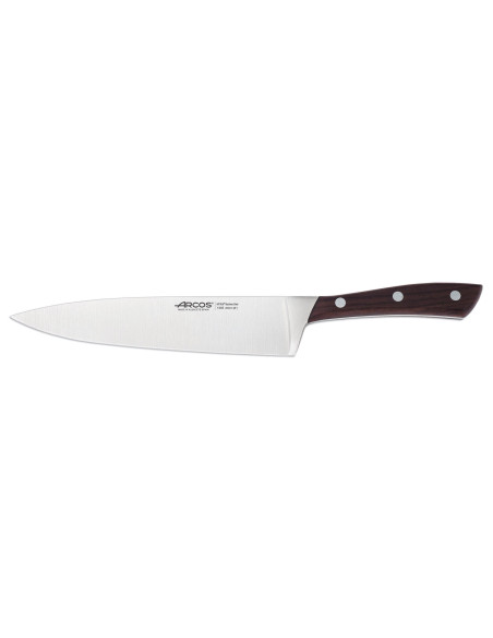 Arcos Natura smidd kockkniv 20cm rosenträ