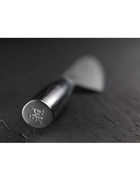 Miyabi 5000FCD Japans koksmes 20cm damascus lemmet 48 lagen pakkahout handvat