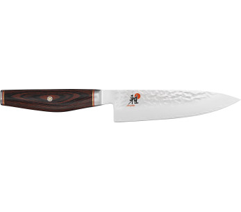 Miyabi 6000MCT Japansk kockkniv 16cm hamrat blad + Pakka-handtag