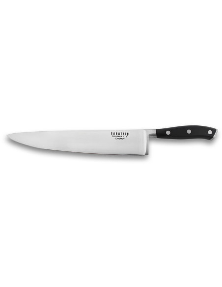 Coltello da chef Sabatier Trompette Vulcano 25 cm 3 rivetti