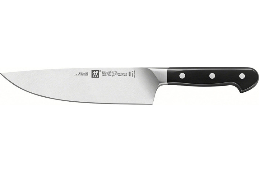 Coltello da chef Zwilling Pro con lama forgiata larga 20 cm