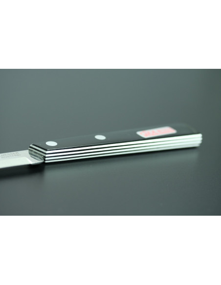 Couteau de table GÜDE Universel 10cm micro-denté manche noir