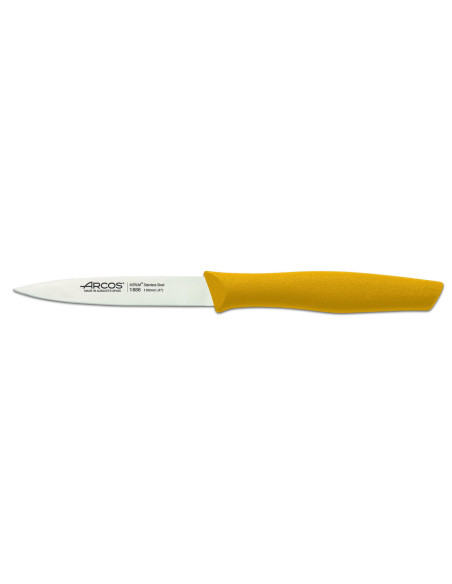 Schälmesser Nitrum-Stahl gelb 10cm Arcos Nova