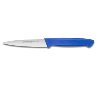 Cuchillo mondador  Bargoin Creative Chef 10cm con mango sobremoldeado azul