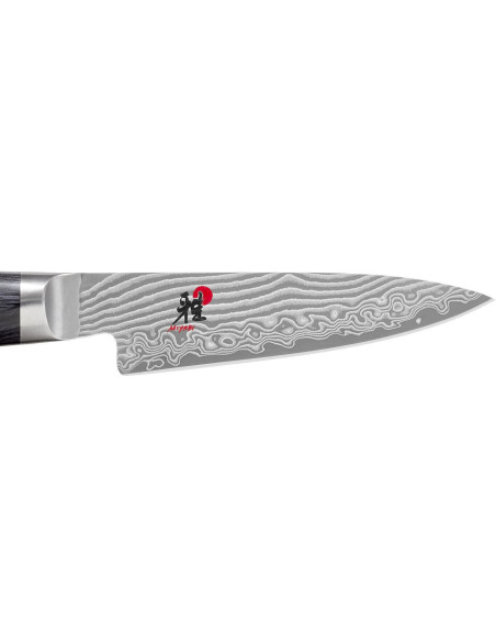 Faca para legumes japonesa Miyabi 5000FCD Lâmina de 9 cm em damasco Cabo em madeira de pakka de 48 camadas