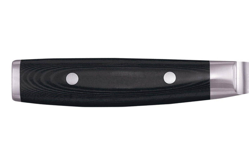 Faca para legumes japonesa Yaxell RAN, lâmina de Damasco de 12 cm, 69 camadas