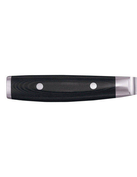 Faca para legumes japonesa Yaxell RAN, lâmina de Damasco de 12 cm, 69 camadas