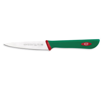SANELLI Premana professioneel schilmes 10cm halfstijf lemmet groen handvat