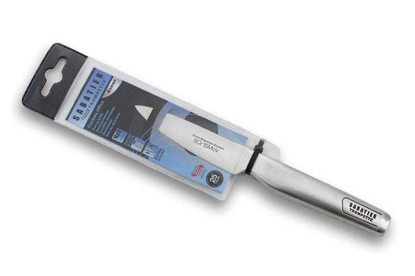 Sabatier Schälmesser Trompette Design Ganz aus Edelstahl 9cm