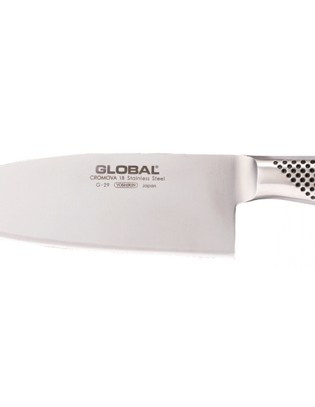Couteau éminceur japonais Global 29 lame large 18cm