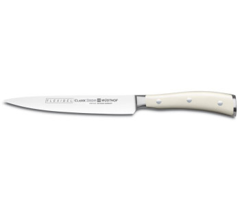 Wüsthof Classic Ikon vit / Creme filé Filékniv - 16 cm flexibelt blad