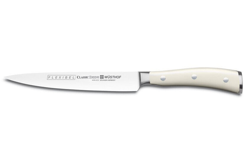 Wüsthof Classic Ikon hvid / Creme fileteringskniv - 16 cm fleksibelt blad