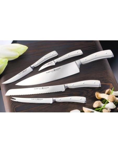 Wüsthof Classic Ikon Filetiermesser weiß / Creme - flexible Klinge 16 cm
