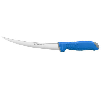 Coltello per sfilettare Fischer SANDVIK 19 cm,  curvo con impugnatura ultraconfortevole