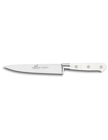 Sabatier Toque blanche 100 % smedet 20 cm fleksibel fileteringskniv