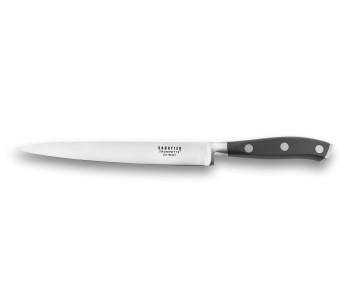 Sabatier Trompette Vulcano Faca para filetar peixe flexível de 18 cm 3 rebites