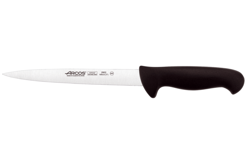 NITRUM® ARCOS 2900 stål 19cm Fileteringskniv pro Fileteringskniv