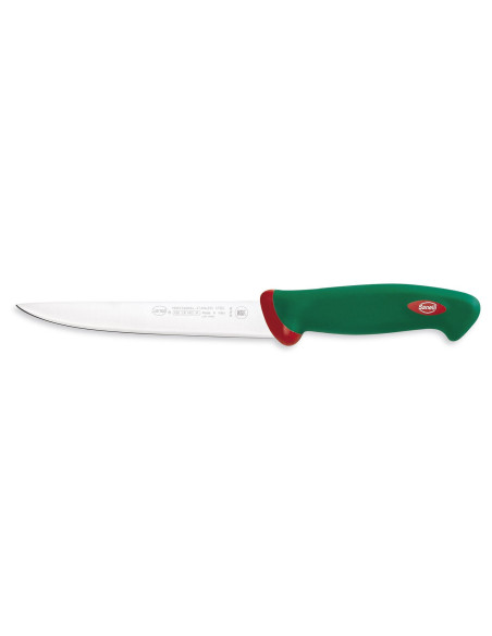 Coltello per sfilettare SANELLI Premana  professionale  lama flessibile da 18 cm, manico verde
