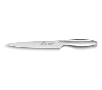 Sabatier Fuso Nitro+ 20 cm, totalmente em aço inoxidável, lâmina Sandvik flexível Faca Faca para filetar peixe