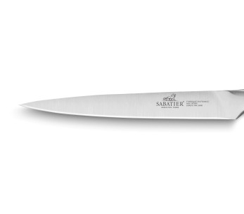 Sabatier Fuso Nitro+ 20 cm, totalmente em aço inoxidável, lâmina Sandvik flexível Faca Faca para filetar peixe 2