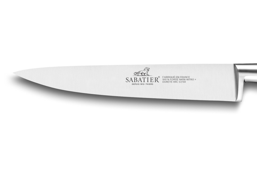 Filetiermesser SABATIER Idéal Inox geschmiedet Messingnieten flexibel 15cm