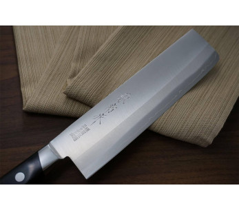 Coltello Nakiri giapponese Japan Kanetsune 16,5cm acciaio Sandvik 2