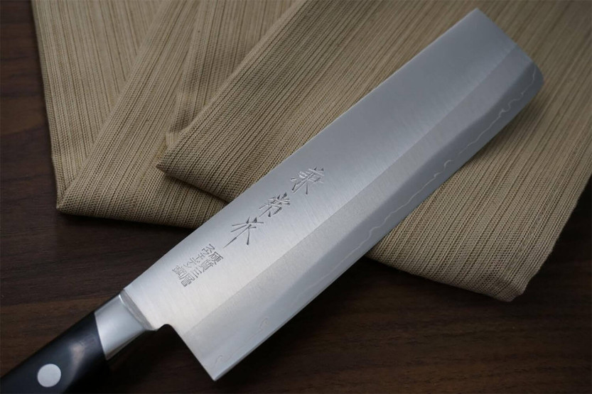 Japansk Nakiri-kniv Japan Kanetsune 16,5 cm Sandvik-stål