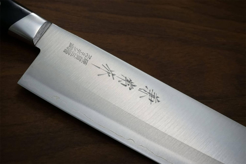 Japansk Nakiri-kniv Japan Kanetsune 16,5 cm Sandvik-stål