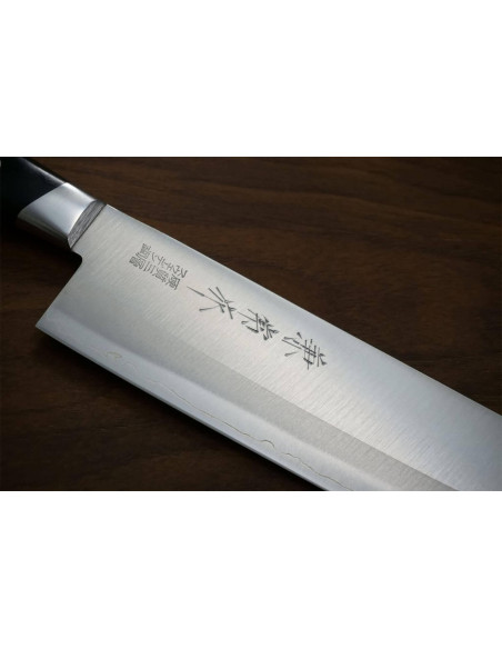 Couteau Nakiri japonais Japan Kanetsune 16,5cm acier Sandvik