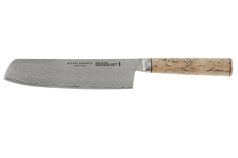 Japans Nakiri Mes Miyabi 5000MCD CRYODUR Lemmet 17cm