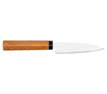 Cuchillo mondador para verduras KAI 9cm mango de madera de cerezo de calidad
