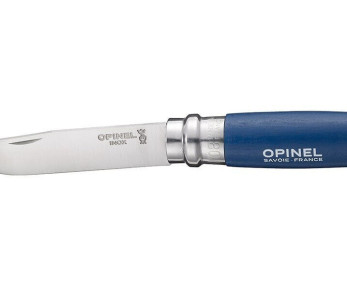 Canivete Opinel n°08 Baroudeur cabo azul + cordão 2